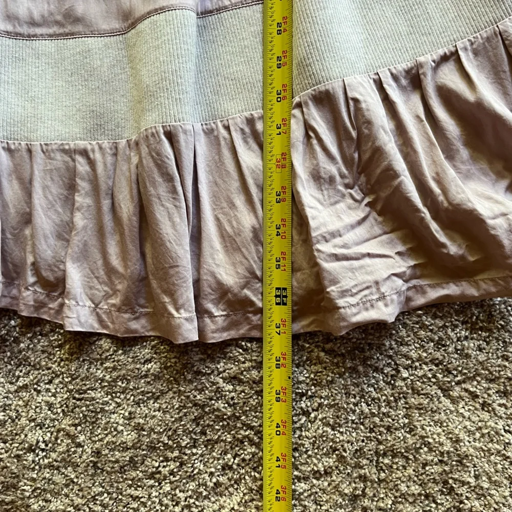 ANTHROPOLOGIE MAEVE | Blush and Grey Jersey Knit Tank Dress size S/4-6 - Picture 8 of 9